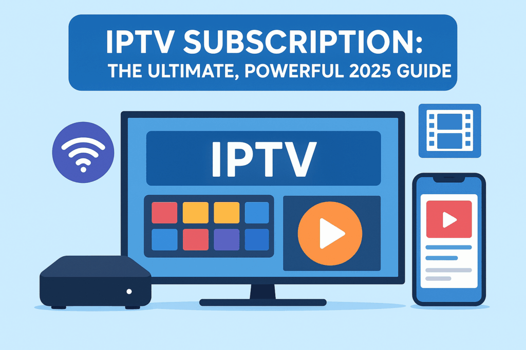 IPTV subscription