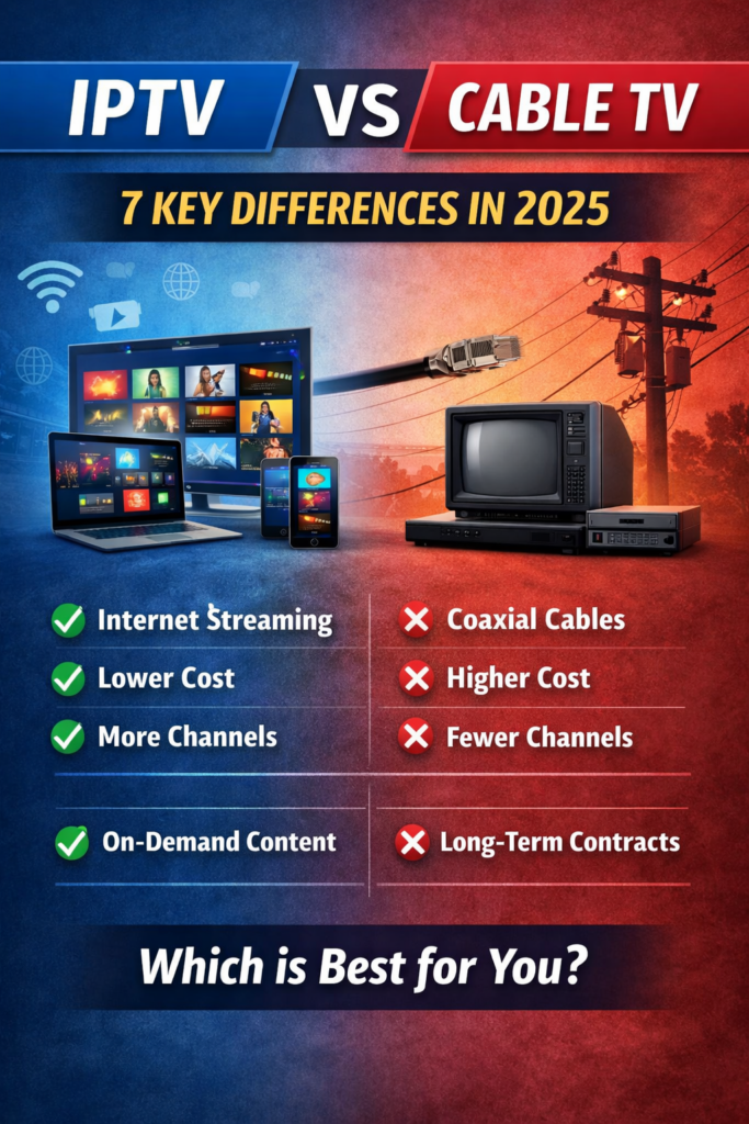 IPTV vs Cable TV Comparison