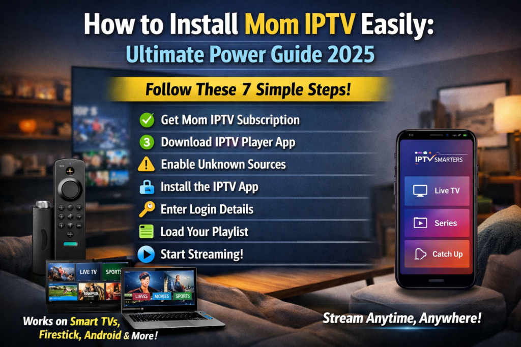 How to Install Mom IPTV