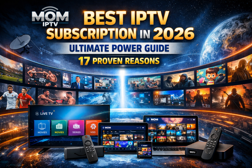 MOM IPTV Best IPTV Subscription in 2026