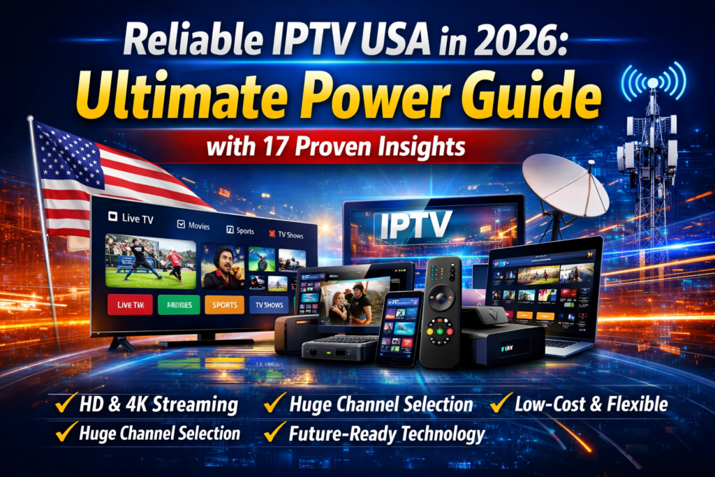 Reliable IPTV USA in 2026