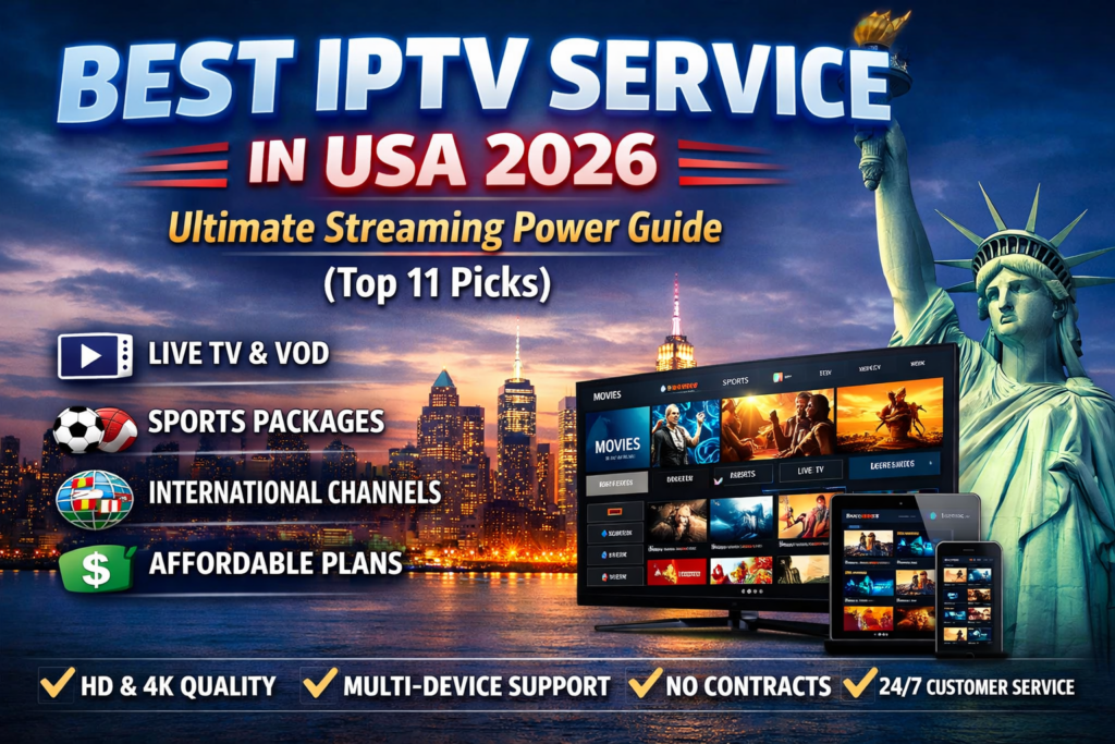 Best IPTV Service in USA 2026