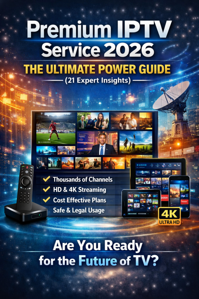 Premium IPTV service 2026