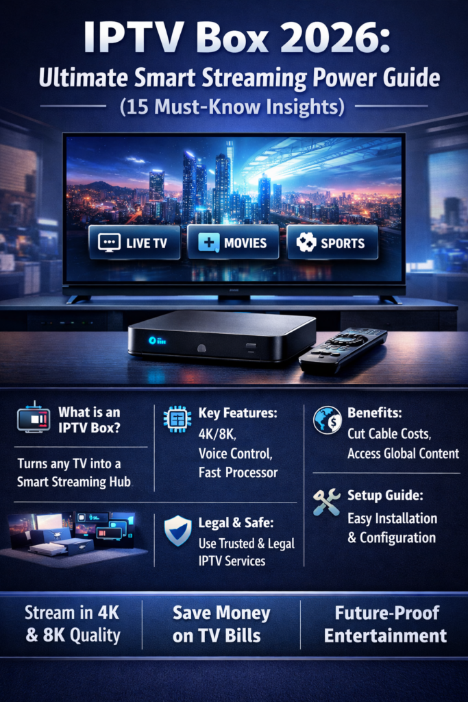 IPTV box 2026