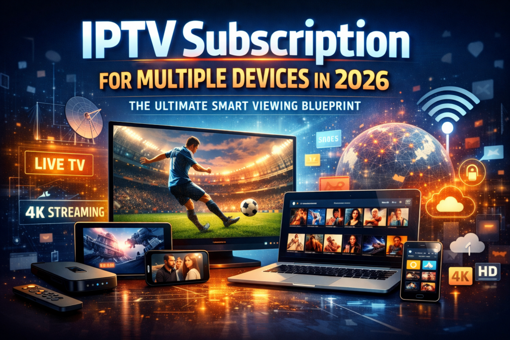 IPTV Subscription for Multiple Devices in 2026