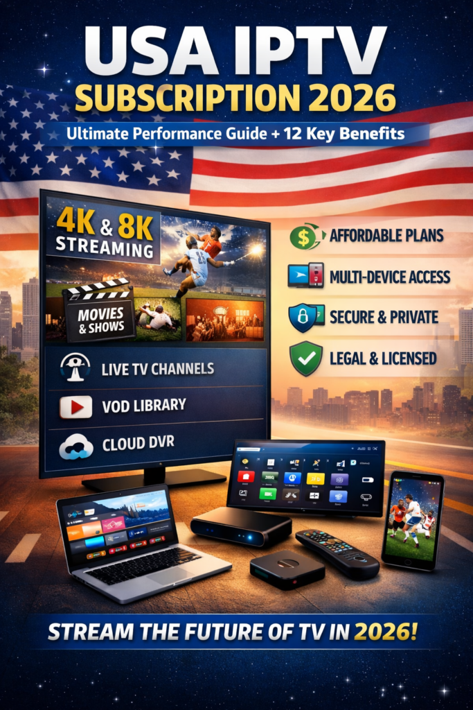 USA IPTV subscription 2026