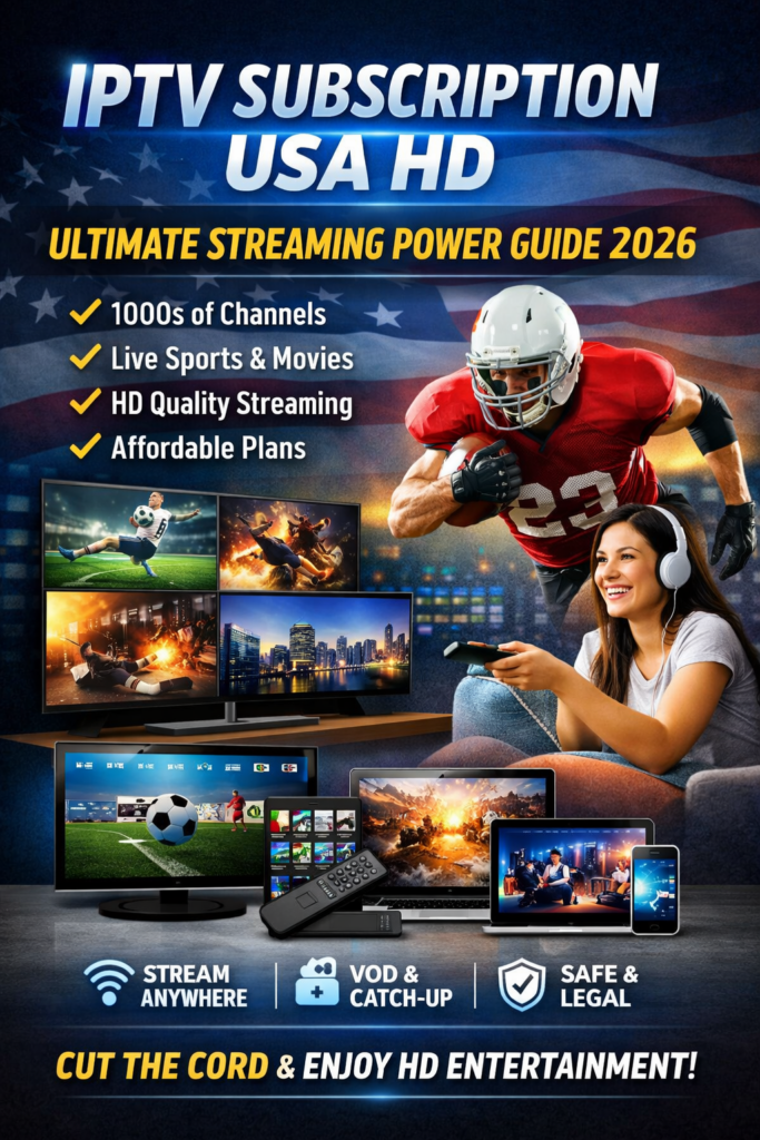 IPTV subscription USA HD