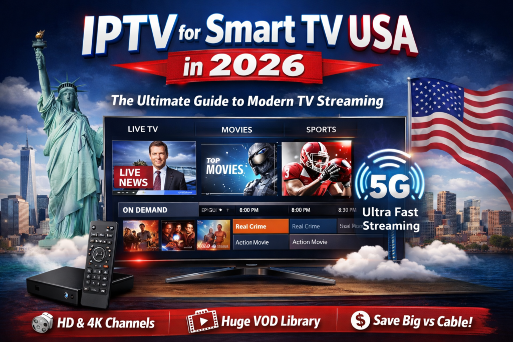 IPTV for Smart TV USA in 2026