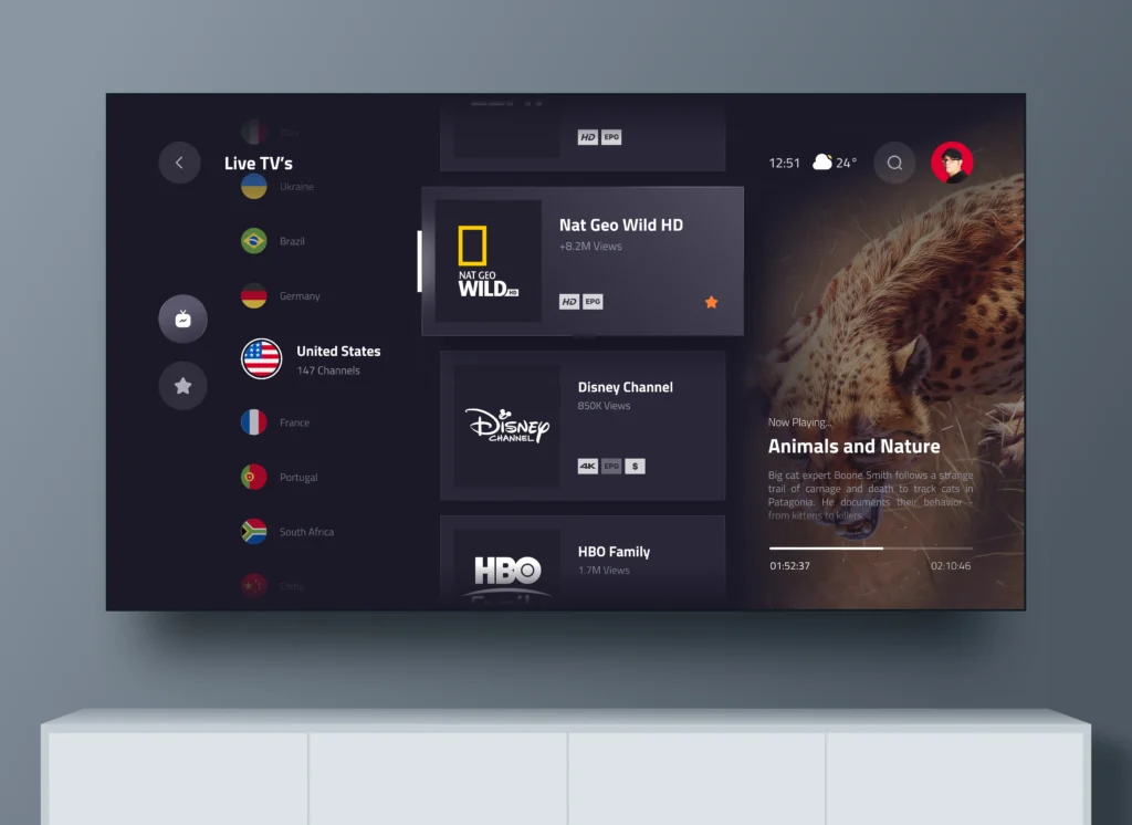 Affordable IPTV service monthly subscription